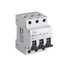 Ideal TS 230/400V AC TH35 3P 63A B moduláris kismegszakító – 3 pólusú B karakterisztikájú, 6 kA megszakítóképességű, DIN sínre szerelhető, 5 év garancia