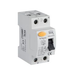  Ideal TS 230V AC KRD6‑2/25/30-A életvédelmi relé – 2 pólusú, DIN sínre szerelhető, 5 év garancia