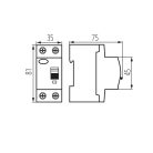 Ideal TS 230/400V AC KMB6‑C40/1 – 1P kismegszakító – DIN sínre szerelhető, 5 év garancia