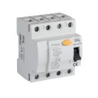 Ideal TS 400V AC KRD6‑4/63/30‑A életvédelmi relé – 4 pólusú, DIN sínre szerelhető, 5 év garancia