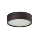 Kanlux E27, Ø275 mm, wenge színű, fa házú mennyezeti függő lámpa, JASMIN - opál búrával