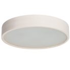 Kanlux 3xE27, Ø475 mm, sonoma tölgy színű, fa házú mennyezeti függő lámpa, JASMIN - opál búrával