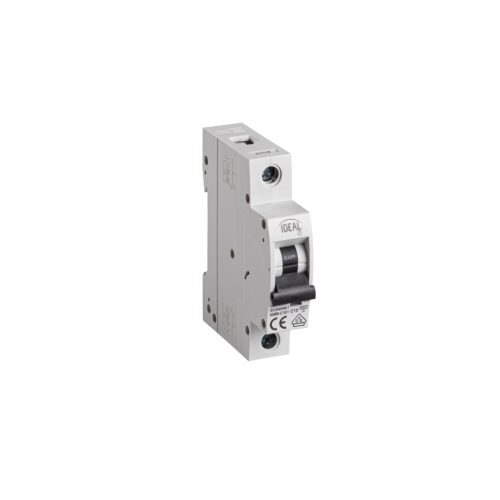 Ideal TS 230/400V AC TH35 1P 10A C moduláris kismegszakító - 1 pólusú C karakterisztikájú 6 kA megszakítóképességű DIN sínre szerelhető 5 év garancia