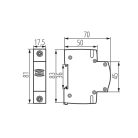 Ideal TS 230/400V AC TH35 2P csengő – 230VAC hálózatra szerelhető, DIN sínre szerelhető, 5 év garancia