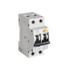 Ideal TS 230/400V AC TH35 2P 25A C 30mA áramvédős kismegszakító (kombinált FI relé) – 6kA DIN sínre szerelhető