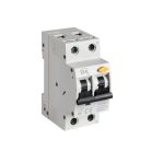 Ideal TS 230/400V AC KRO6‑2 2P 25A C 30mA A áramvédős kismegszakító (kombinált FI relé) – 6kA DIN sínre szerelhető