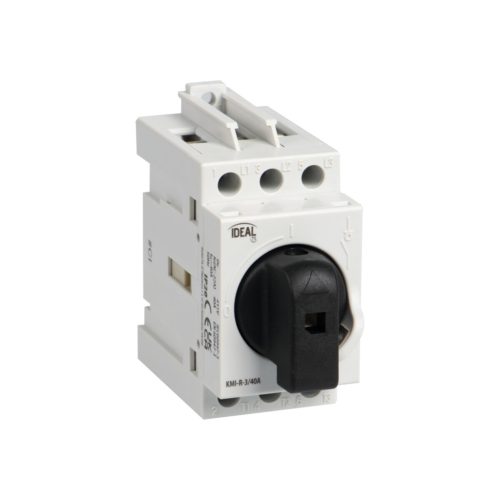 Ideal TS 415V AC TH35 2P 40A moduláris forgócsapos kapcsoló – 2 pólusú AC‑22A/AC‑23A kategóriájú DIN sínre szerelhető, 5 év garancia