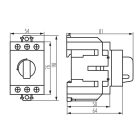 Ideal TS 415V AC KMI‑R 3/125A moduláris kapcsoló – 3 pólusú AC‑22A kategóriájú DIN sínre szerelhető, 5 év garancia