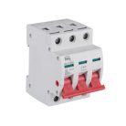 Ideal TS 230/400V AC TH35 3P 63A moduláris kapcsoló – 3 pólusú AC‑22A kategóriájú DIN sínre szerelhető, 5 év garancia