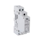 Ideal TS 230V AC, TH35, 20A 1N1NC moduláris kontaktor – 1 nyitó/1 záró, DIN sínre szerelhető, 5 év garancia