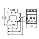 Ideal TS 230/400V AC TH35 2P 40A csengő hangszóró – 2 pólusú AC‑22A kategóriájú DIN sínre szerelhető, 5 év garancia
