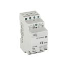 Ideal TS 230V AC, TH35, 25A 4N0/0NC moduláris kontaktor – 4 nyitó/0 záró, DIN sínre szerelhető, 5 év garancia