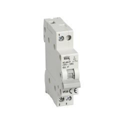   Ideal TS 230/400V AC TH35 1P 40A moduláris kapcsoló – 1 pólusú AC‑22A kategóriájú DIN sínre szerelhető, 5 év garancia