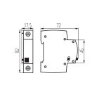 Kanlux 10AX, 250V, fehér, IP20 nyomókapcsoló (csengő), LOGI – beltéri villanykapcsoló