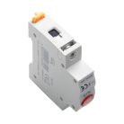 Ideal TS 230V AC, TH 35 piros LED kontrollámpa – DIN sínre szerelhető, 30 000 h LED élettartam, 5 év garancia