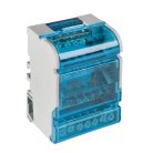 Kanlux, 125A, 500V AC, fehér, ITS KTB-125-7-M elosztóblokk - tápellátás elosztása a megjelölt vezetékekhez