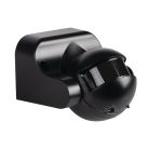 Kanlux PIR mozgásérzékelő ALER JQ-30-B/B, beltéri – 10s–15min időzíthető, 12m hatótávolság, H160/V20 érzékelési szög, IP44, fekete, műanyag