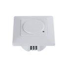 Kanlux MERGE MW-L, fehér, műanyag, 80×47×80 mm – mikrohullámú mozgásérzékelő LED panel vezérléséhez, 9m tartomány, 180° szög, 10s–15min időzítés