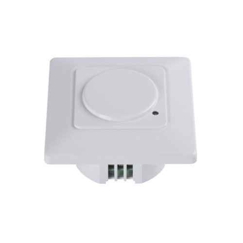 Kanlux MERGE MW-L, fehér, műanyag, 80×47×80 mm – mikrohullámú mozgásérzékelő LED panel vezérléséhez, 9m tartomány, 180° szög, 10s–15min időzítés