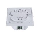 Kanlux MERGE MW-L, fehér, műanyag, 80×47×80 mm – mikrohullámú mozgásérzékelő LED panel vezérléséhez, 9m tartomány, 180° szög, 10s–15min időzítés