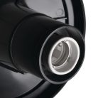 Kanlux kerti lámpatest E27 foglalattal, Ø250 mm, IP44, fehér, műanyag, IDAVA - talajba szúrható