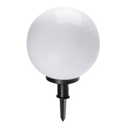   Kanlux kerti lámpatest E27 foglalattal, Ø470 mm, IP44, fehér, műanyag, IDAVA - talajba szúrható