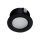 Kanlux 12V, 1W, 40 lm, 3000K, IP65, Ø30 mm, fekete színű, alumínium házas, meleg fehér süllyesztett LED spot lámpatest, IMBER LED