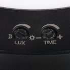 Kanlux 17W, 1600 lm, 3000-6500K, CCT, Ø230 mm, fekete, műanyag házas, állítható színhőmérsékletű mennyezeti LED lámpa, ERGA PIR - 50 000 h élettartam