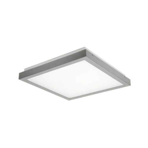 Kanlux 25W, 2600 lm, 4000K, szürke színű, alumínium házas, 320x320 mm, természetes fehér mennyezeti LED lámpa, TYBIA LED - mozgásérzékelővel