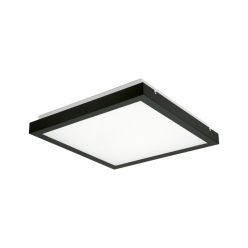   Kanlux 25W, 2600 lm, 4000K, fekete színű, alumínium házas, 320x320 mm, természetes fehér mennyezeti LED lámpa, TYBIA LED - mozgásérzékelővel