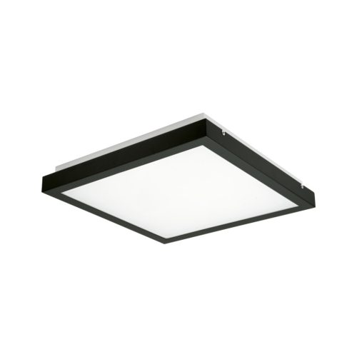 Kanlux 25W, 2600 lm, 4000K, fekete színű, alumínium házas, 320x320 mm, természetes fehér mennyezeti LED lámpa, TYBIA LED - 5 év garanciával