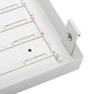 Kanlux 25W, 2600 lm, 4000K, fekete színű, alumínium házas, 320x320 mm, természetes fehér mennyezeti LED lámpa, TYBIA LED - 5 év garanciával