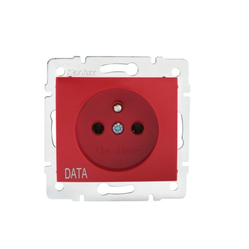 Szimpla francia csatlakozóaljzat (DATA) DOMO