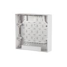 Kanlux, 63A, 230/400 AC, 2x12P, IP30, műanyag, fehér/kék, ITS KDB‑S24PM elosztódoboz – 650°C hőállóság, oldalfali