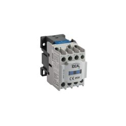   Kanlux, 32A, 230/400 AC, 12P, IP30, műanyag, fehér, ITS KCP‑12‑230 – mágneskapcsoló 1NO segédérintkezővel, oldalfali