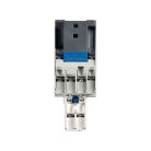 Kanlux, 32A, 230/400 AC, 12P, 24 V tekercs, műanyag, fehér, ITS KCP‑12‑24 – mágneskapcsoló 1NO segédérintkezővel, oldalfali