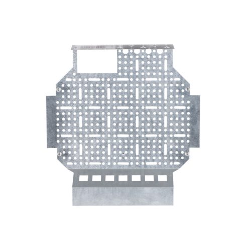 Kanlux, acél, 60x276x271 mm, KDB-S/F-24-MP perforált szerelőlap – multimédia