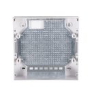 Kanlux, acél, 60x276x271 mm, KDB-S/F-24-MP perforált szerelőlap – multimédia