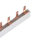 Kanlux 230/400V AC KBBI‑2x28 réz soroló sín, fésűs – 2 pólusú, 14×16×1013 mm, DIN sínre szerelhető, 5 év garancia