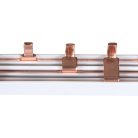 Kanlux 230/400V AC KBBI‑3x18 réz soroló sín, fésűs – 3 pólusú, 29×15×1000 mm, DIN sínre szerelhető, 5 év garancia