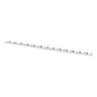   Kanlux 230/400V AC KBBI‑4x14 réz soroló sín, fésűs – 4 pólusú, 29×21×1030 mm, DIN sínre szerelhető, 5 év garancia