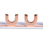 Ideal TS 230/400V AC TH35 1P 63A moduláris réz sorolósín - 1 pólusú, 12 modulos, DIN sínre szerelhető, 5 év garancia