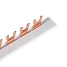Ideal TS 230/400V AC TH35 1P 63A moduláris réz sorolósín - 1 pólusú, 56 modulos, DIN sínre szerelhető, 5 év garancia