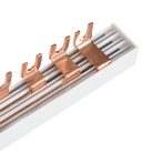 Kanlux 230/400V AC KBBU‑4x14 réz soroló sín, kerek – 4 pólusú, 29×29×1030 mm, DIN sínre szerelhető, 5 év garancia