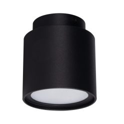   Kanlux mennyezeti spot lámpatest GU10 foglalattal, Ø100 mm, henger alakú, fekete, alumínium, Sonor GU10