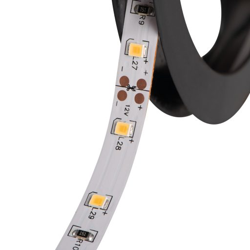 Kanlux 4,8W/m, 12V, 5m, 60 LED/m IP00, 470lm/m beltéri LED szalag, öntapadós