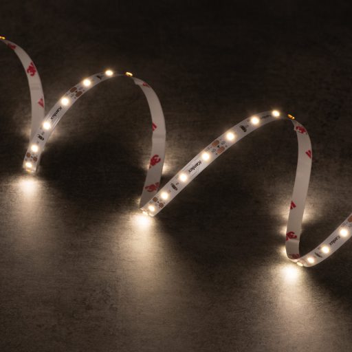 Kanlux 4,8W/m, 12V, 5m, 60 LED/m IP65, 440lm/m, kültéri LED szalag, öntapadós