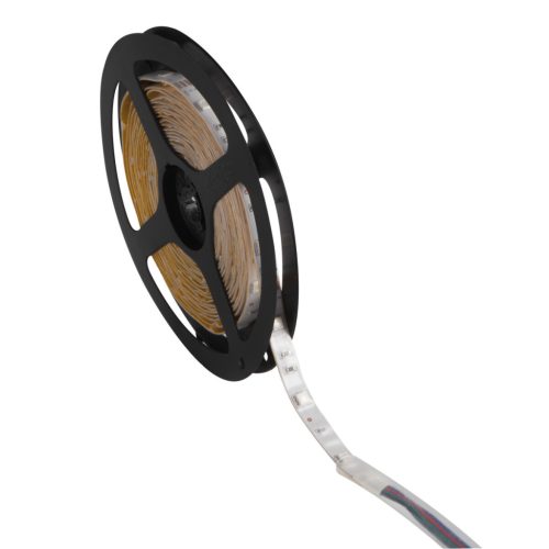 Kanlux 7,2W/m, 12V, RGB, 5m, 30 LED/m IP65, 130lm/m kültéri színes LED szalag, öntapadós