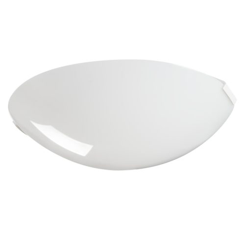 Kanlux 15W, IP20, E27, Ø250 mm, kerek, fehér, műanyag házas mennyezeti lámpatest, PLAFMIN