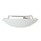Kanlux 15W, IP20, E27, Ø250 mm, kerek, fehér, műanyag házas mennyezeti lámpatest, PLAFMIN